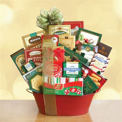holiday gourmet gift baskets
